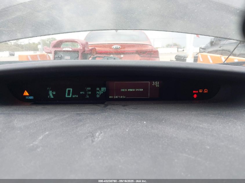 2010 Toyota Prius Ii VIN: JTDKN3DU6A5151924 Lot: 43238760