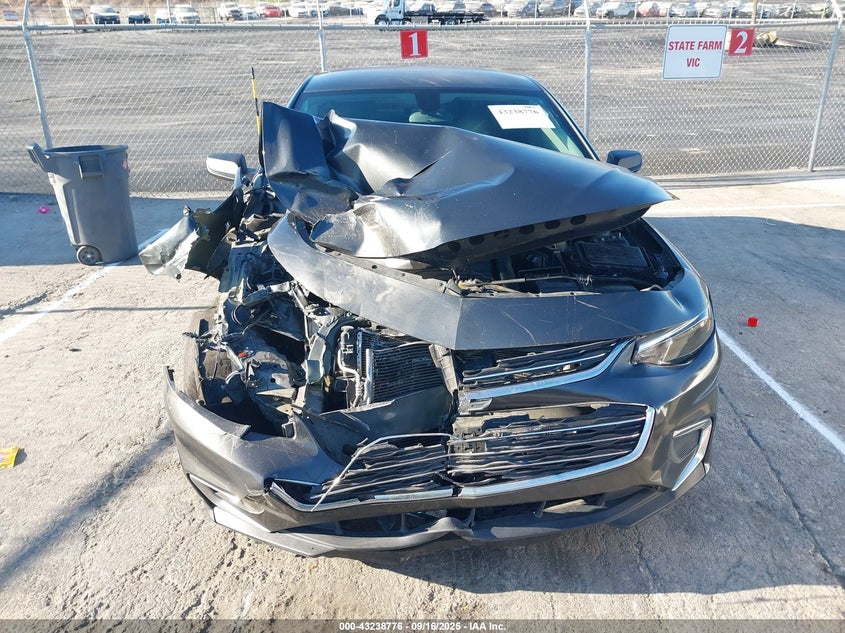 2017 Chevrolet Malibu Ls VIN: 1G1ZB5ST2HF277403 Lot: 43238776