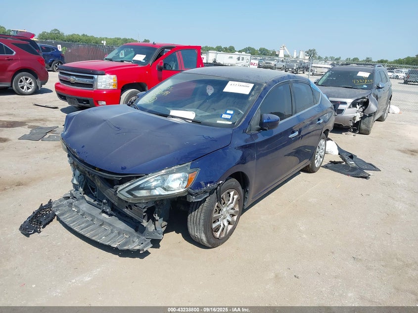 2017 NISSAN SENTRA S - 3N1AB7AP3HY302244