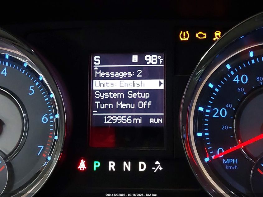 2012 Chrysler Town & Country Touring VIN: 2C4RC1BG7CR339671 Lot: 43238803