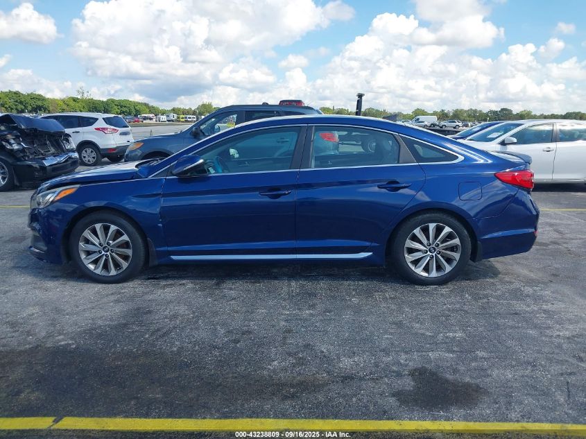 2016 Hyundai Sonata Sport VIN: 5NPE34AF0GH423049 Lot: 43238809