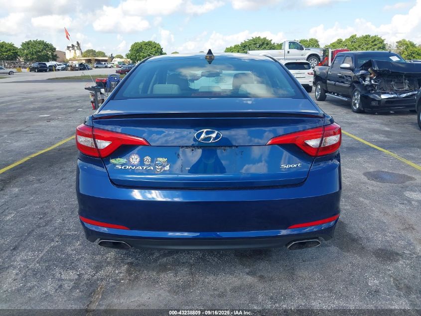 2016 Hyundai Sonata Sport VIN: 5NPE34AF0GH423049 Lot: 43238809
