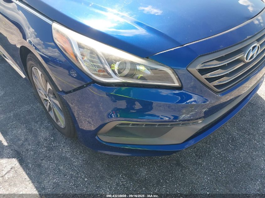 2016 Hyundai Sonata Sport VIN: 5NPE34AF0GH423049 Lot: 43238809