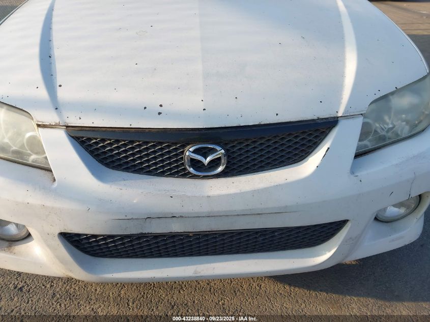 2003 Mazda Protege5 VIN: JM1BJ245331107582 Lot: 43238840