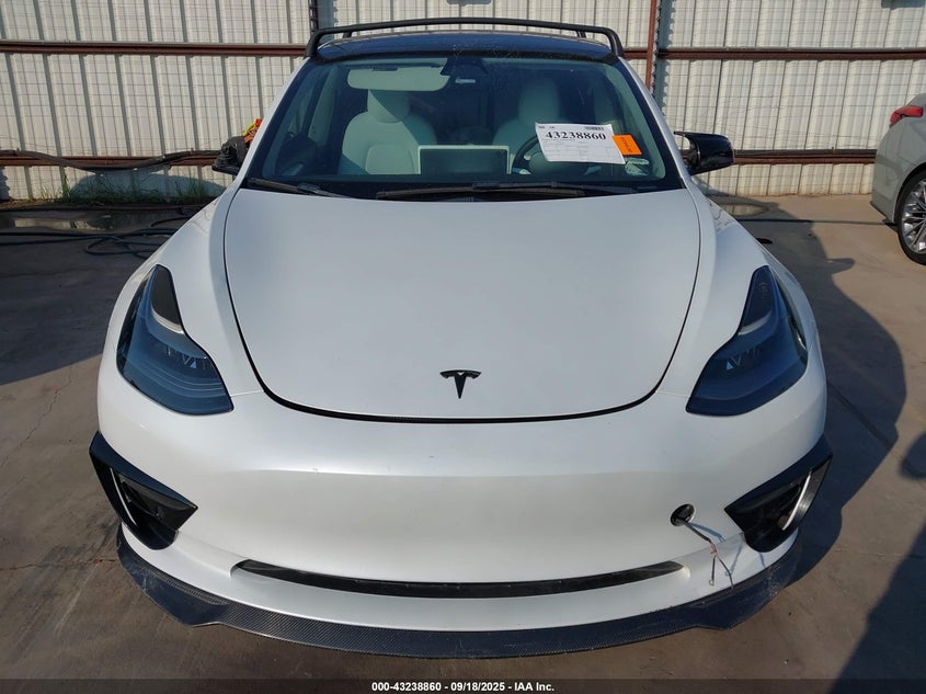 2023 Tesla Model 3 Rear-Wheel Drive VIN: 5YJ3E1EA9PF383065 Lot: 43238860