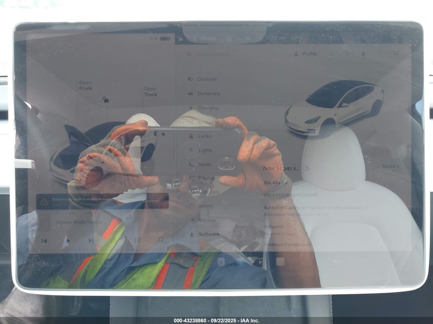 2023 Tesla Model 3 Rear-Wheel Drive VIN: 5YJ3E1EA9PF383065 Lot: 43238860