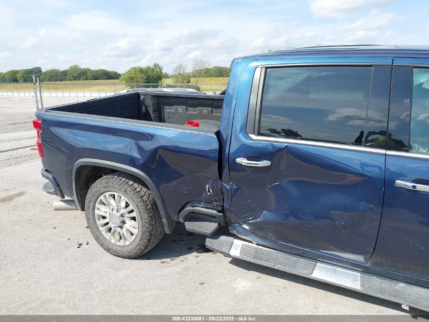 2021 Chevrolet Silverado 2500Hd 4Wd Standard Bed High Country VIN: 1GC4YREY7MF216010 Lot: 43238861