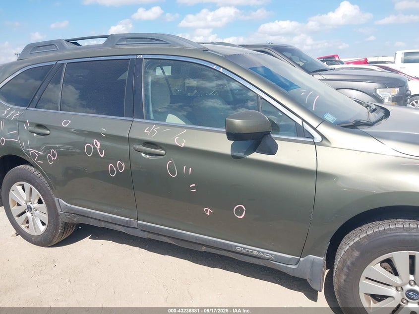 2015 SUBARU OUTBACK 2.5I PREMIUM - 4S4BSACC9F3257207