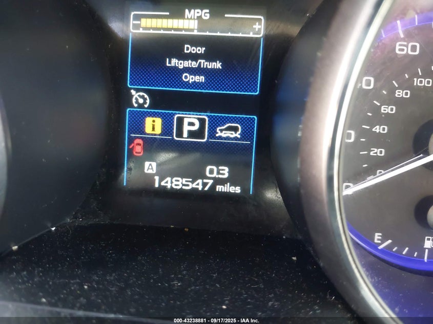 2015 SUBARU OUTBACK 2.5I PREMIUM - 4S4BSACC9F3257207