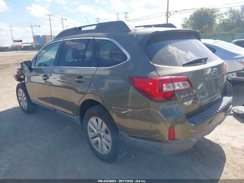 2015 SUBARU OUTBACK 2.5I PREMIUM - 4S4BSACC9F3257207
