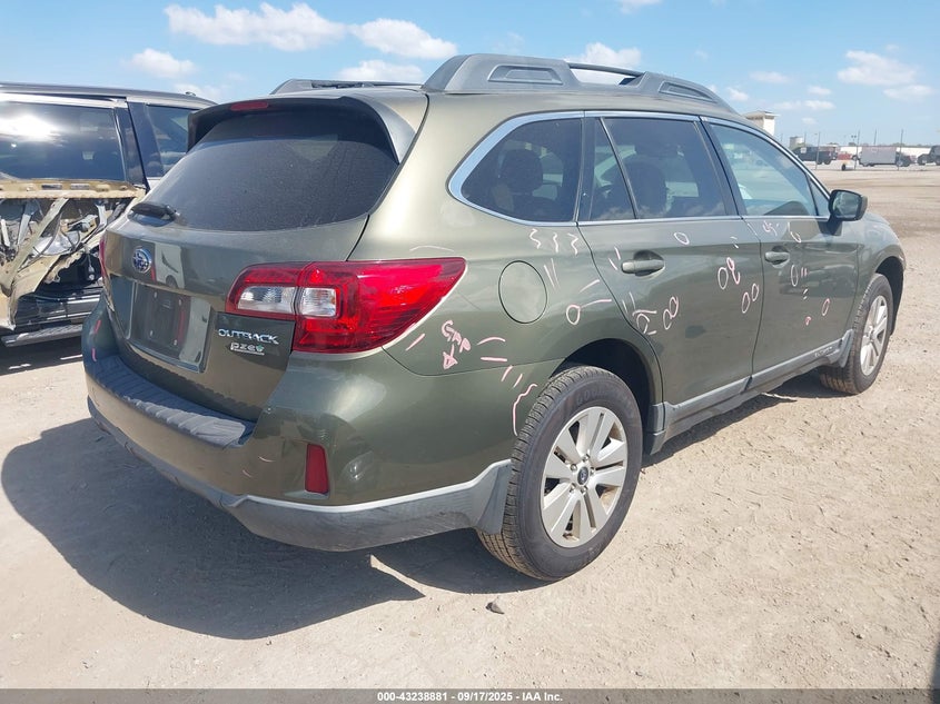2015 SUBARU OUTBACK 2.5I PREMIUM - 4S4BSACC9F3257207