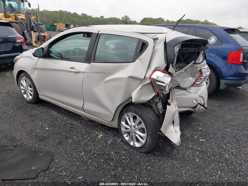 Vin: kl8cd6sa6lc457062, lot: 43733437, chevrolet spark fwd 1lt automatic 20203