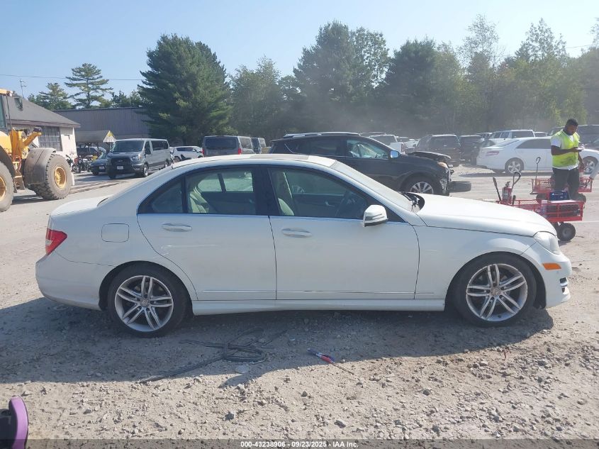 2012 Mercedes-Benz C 300 Luxury 4Matic/Sport 4Matic VIN: WDDGF8BB2CA648843 Lot: 43238906