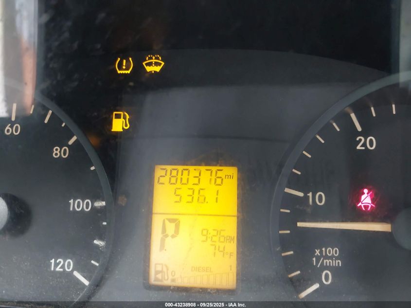 2012 Mercedes-Benz Sprinter 2500 High Roof VIN: WD3PE8CB0C5682049 Lot: 43238908