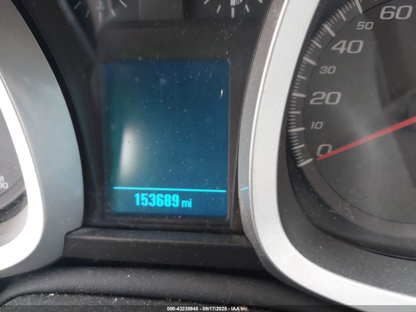 2012 Chevrolet Equinox 1Lt VIN: 2GNFLEE51C6263586 Lot: 43238948