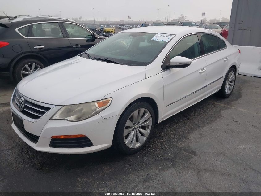 2012 Volkswagen Cc Sport VIN: WVWMN7AN9CE506911 Lot: 43238950