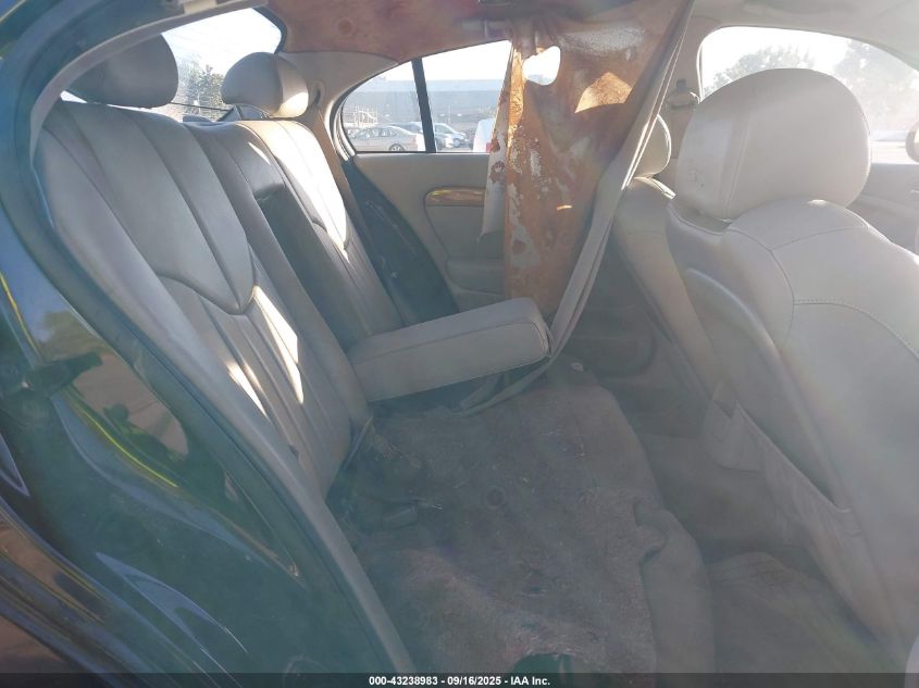 2001 Jaguar S-Type 4.0L V8 VIN: SAJDA01P81GM02644 Lot: 43238983