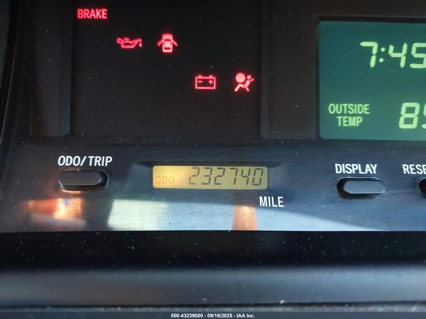 2003 Toyota Avalon Xl/Xls VIN: 4T1BF28B03U326821 Lot: 43239000