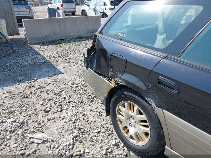 2003 Subaru Outback H6-3.0 L.l. Bean Edition VIN: 4S3BH806037617057 Lot: 43239016