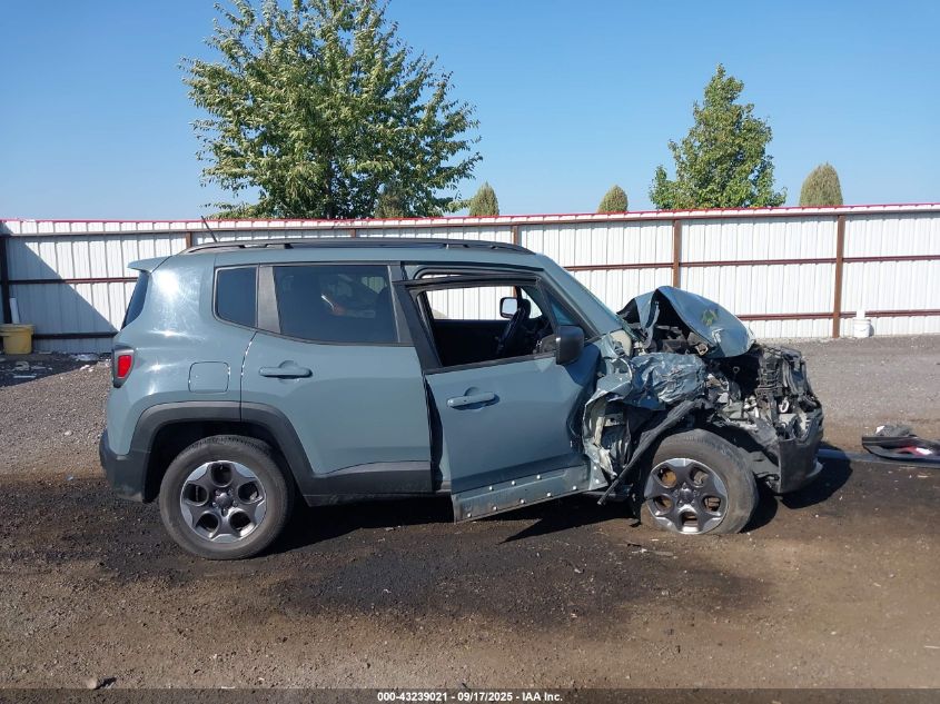 2016 Jeep Renegade Sport VIN: ZACCJBAT3GPE37039 Lot: 43239021