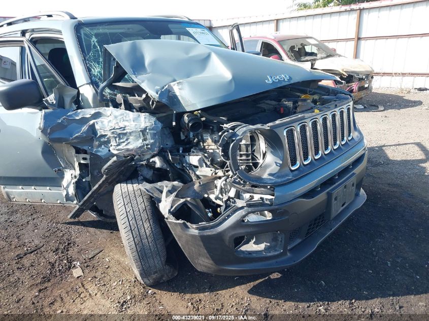 2016 Jeep Renegade Sport VIN: ZACCJBAT3GPE37039 Lot: 43239021