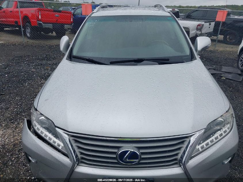 2014 Lexus Rx 450H VIN: JTJBC1BA2E2457512 Lot: 43239026