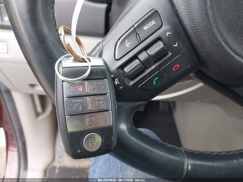 2017 Kia Sedona Lx VIN: KNDMB5C10H6334843 Lot: 43239029