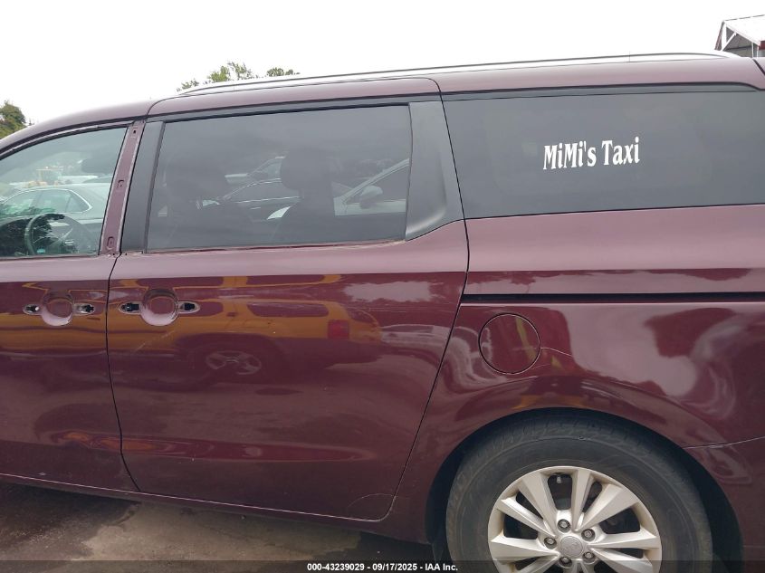 2017 Kia Sedona Lx VIN: KNDMB5C10H6334843 Lot: 43239029