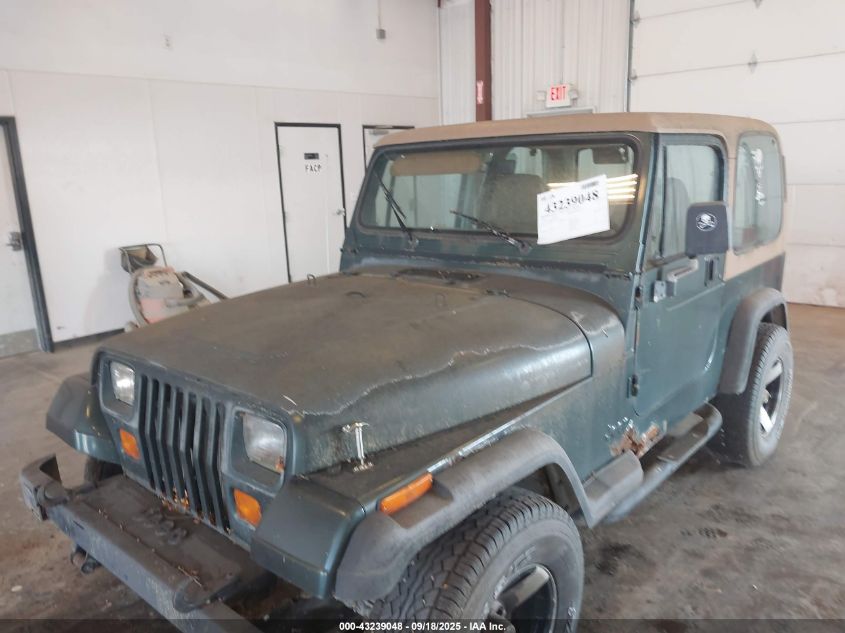 1994 Jeep Wrangler / Yj S VIN: 1J4FY19P0RP433762 Lot: 43239048