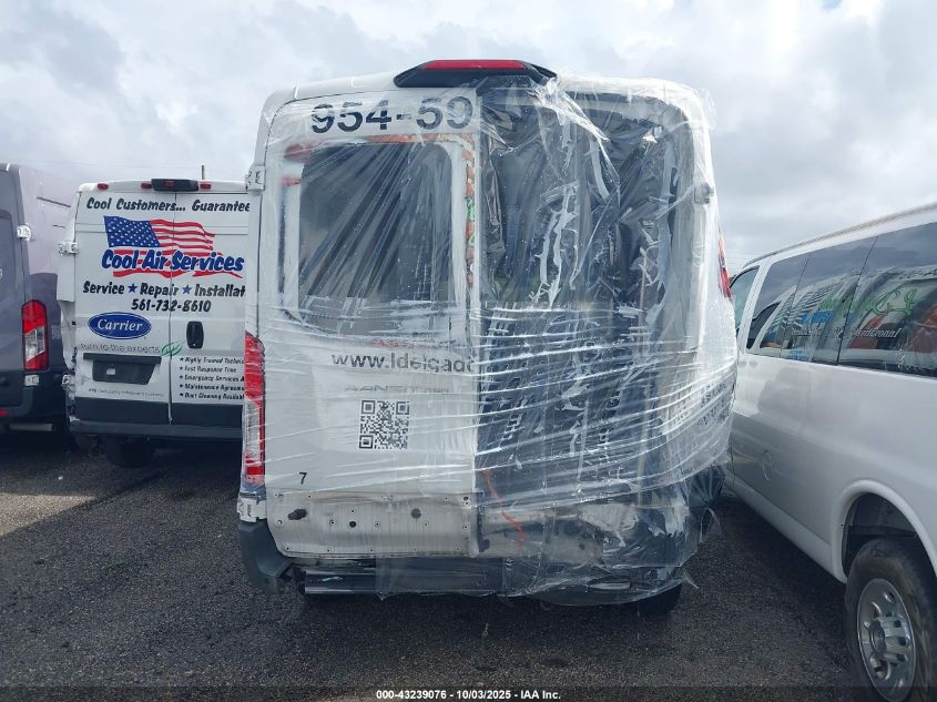 2019 Ford Transit-250 VIN: 1FTYR2CM9KKB38758 Lot: 43239076