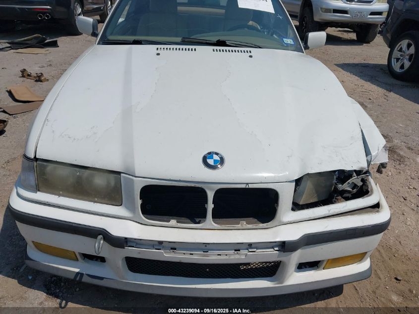 1996 BMW 318 Ic Automatic VIN: WBABH8323TEY11258 Lot: 43239094