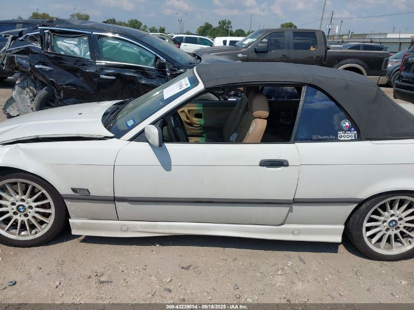 1996 BMW 318 Ic Automatic VIN: WBABH8323TEY11258 Lot: 43239094