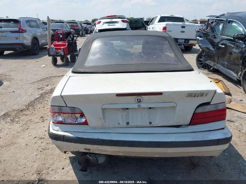 1996 BMW 318 Ic Automatic VIN: WBABH8323TEY11258 Lot: 43239094