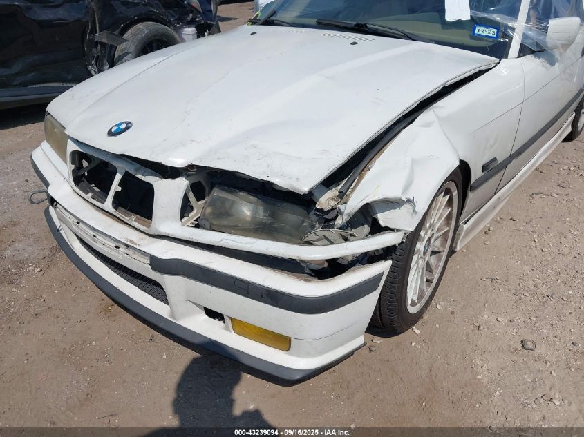 1996 BMW 318 Ic Automatic VIN: WBABH8323TEY11258 Lot: 43239094