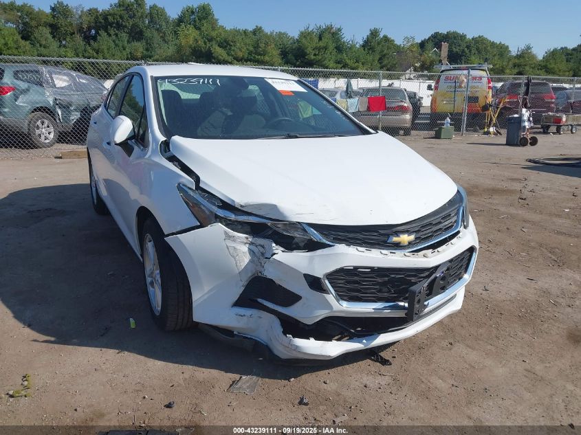 2017 Chevrolet Cruze Lt VIN: 1G1BE5SM8H7272427 Lot: 43239111