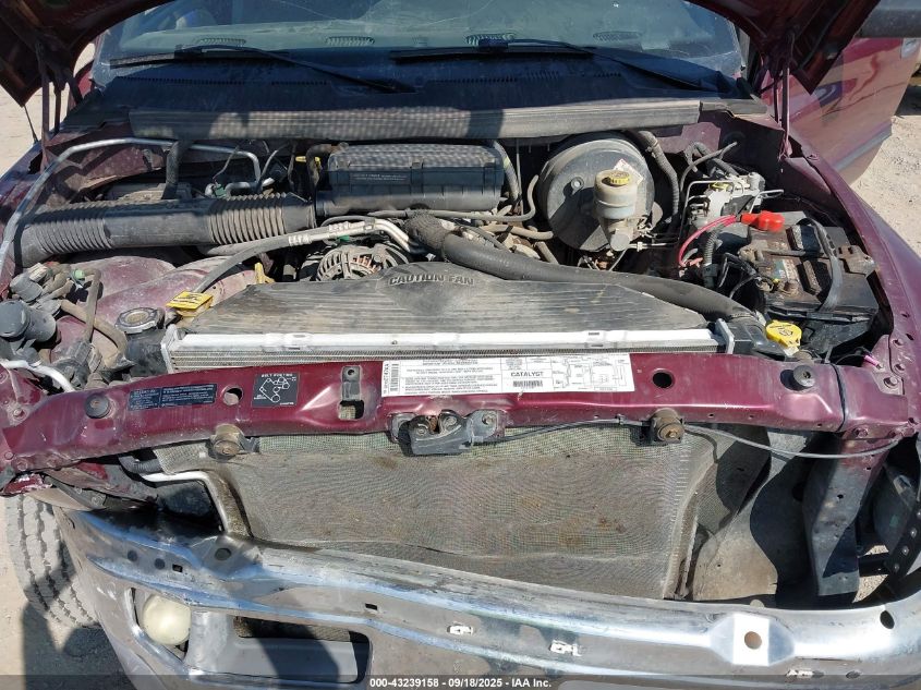 2001 Dodge Ram 1500 St VIN: 3B7HF13Z71G160844 Lot: 43239158