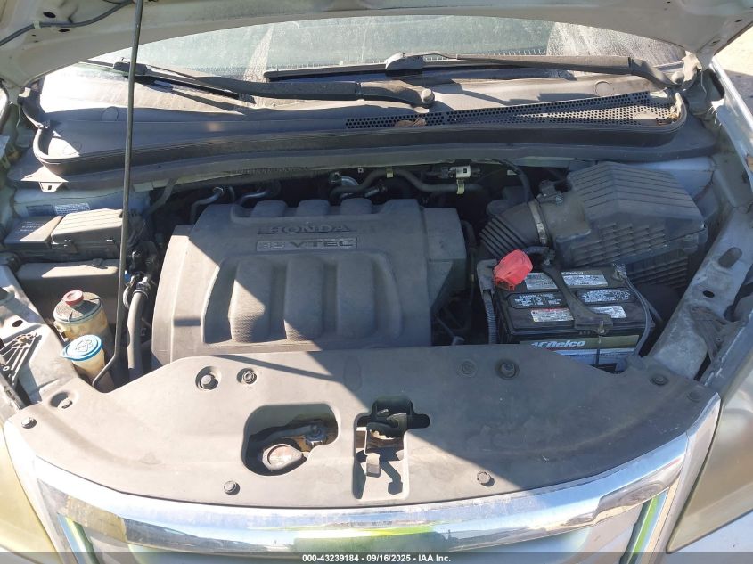 2010 Honda Odyssey Lx VIN: 5FNRL3H26AB041306 Lot: 43239184