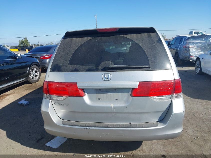 2010 Honda Odyssey Lx VIN: 5FNRL3H26AB041306 Lot: 43239184