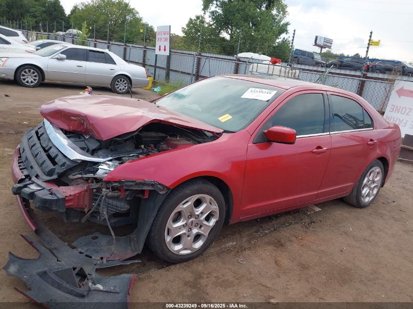 2010 Ford Fusion Se VIN: 3FAHP0HA9AR309985 Lot: 43239249
