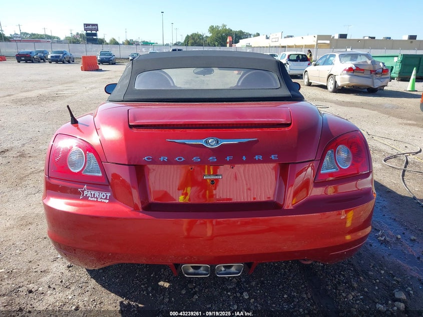 2005 Chrysler Crossfire Limited VIN: 1C3AN65L55X050052 Lot: 43239261