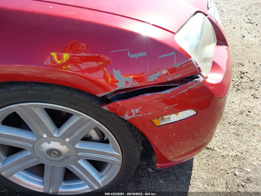 2005 Chrysler Crossfire Limited VIN: 1C3AN65L55X050052 Lot: 43239261