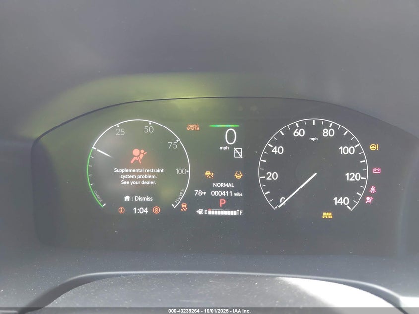 2025 HONDA CR-V HYBRID SPORT-L - 7FARS6H86SE105570