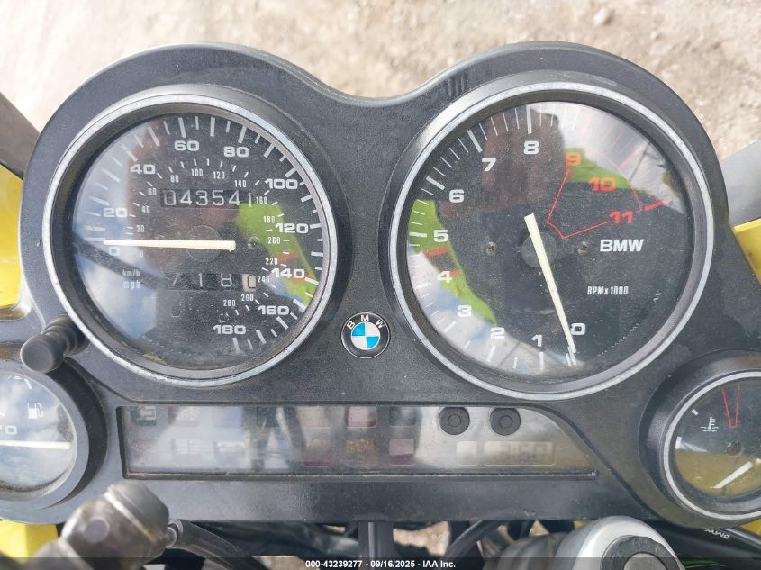 1998 BMW K1200 Rs VIN: WB10554A7WZA50593 Lot: 43239277