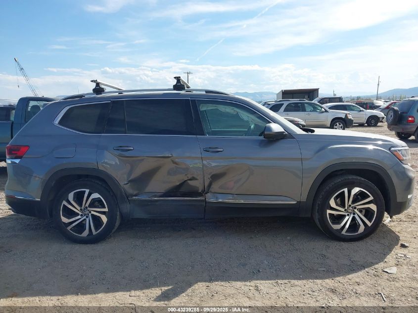 2021 Volkswagen Atlas 3.6L V6 Sel Premium VIN: 1V2TR2CA9MC527086 Lot: 43239285