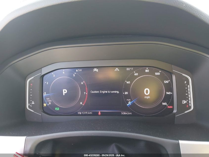 2021 Volkswagen Atlas 3.6L V6 Sel Premium VIN: 1V2TR2CA9MC527086 Lot: 43239285