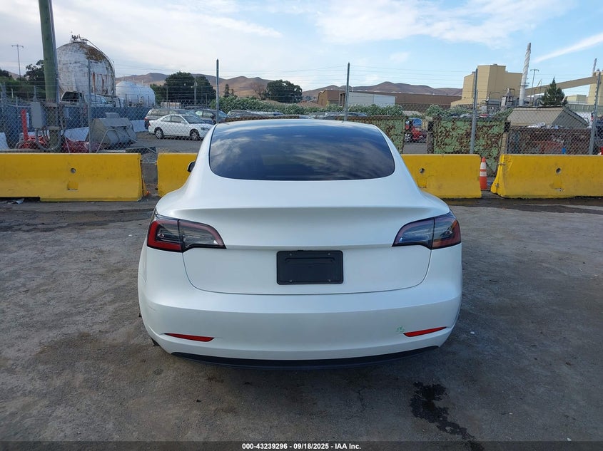 2023 Tesla Model 3 Rear-Wheel Drive VIN: 5YJ3E1EA7PF563600 Lot: 43239296