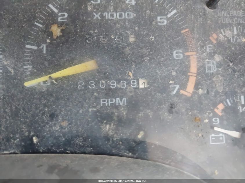 1997 Isuzu Hombre S VIN: 1GGCS1440V8659892 Lot: 43239305