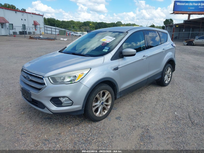 Vin: 1fmcu0gd7hud94199, lot: 43733852, ford escape se 20172