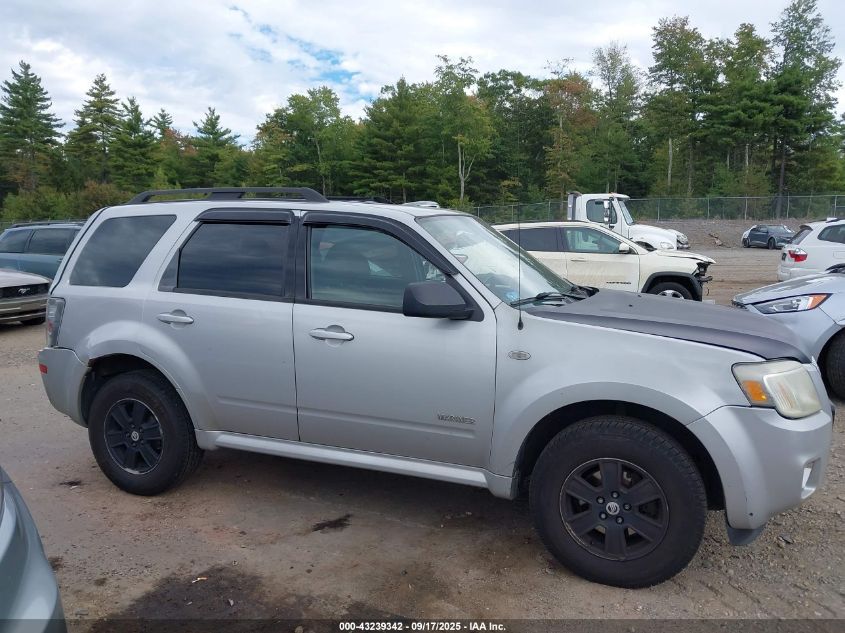 2008 Mercury Mariner I4 VIN: 4M2CU81Z98KJ08818 Lot: 43239342