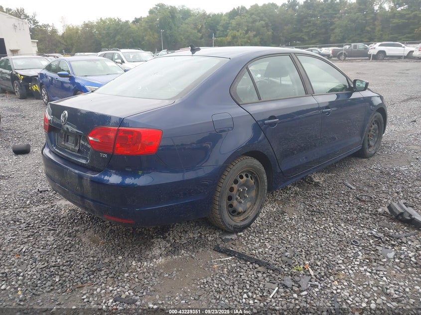 2014 VOLKSWAGEN JETTA 2.0L TDI VALUE EDITION 3VWLL7AJ4EM281323